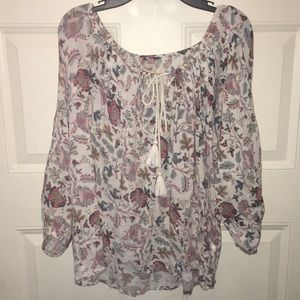 Ralph Lauren Floral Boho Top